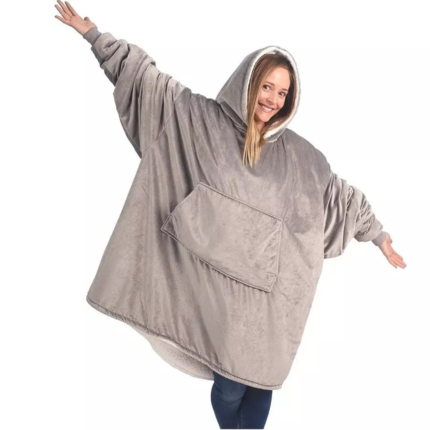 Polerones Felpa Con Capucha Manta Polar